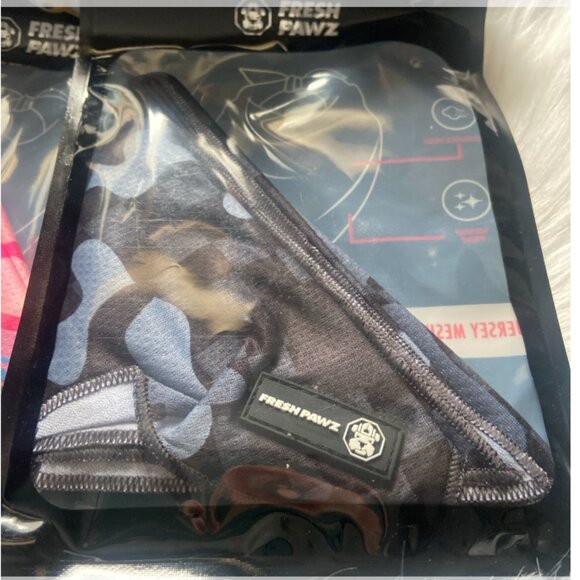 Fresh Pawz Jersey Mesh Cooling‎ Bandana For Pets x3 - Picture 3 of 5